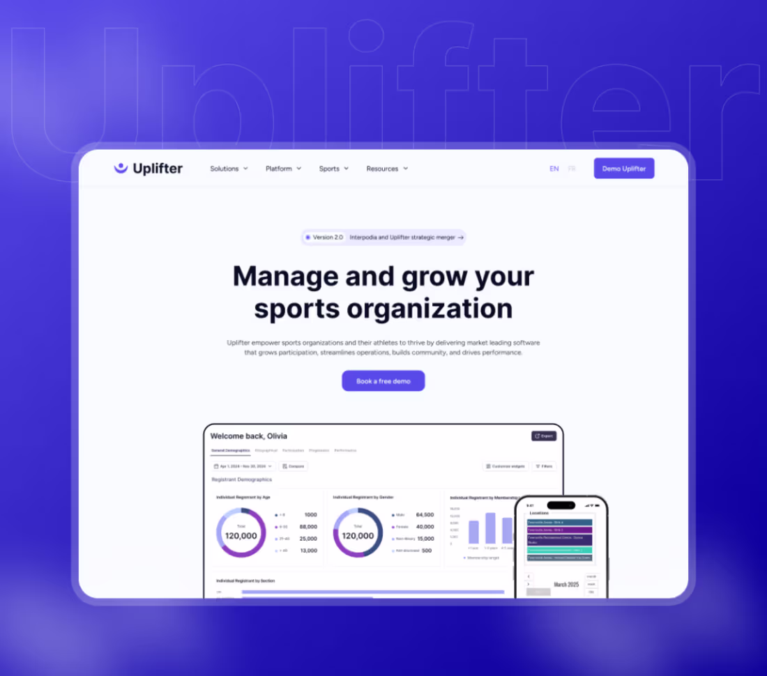 Cover image for Uplifter – Webflow Development 