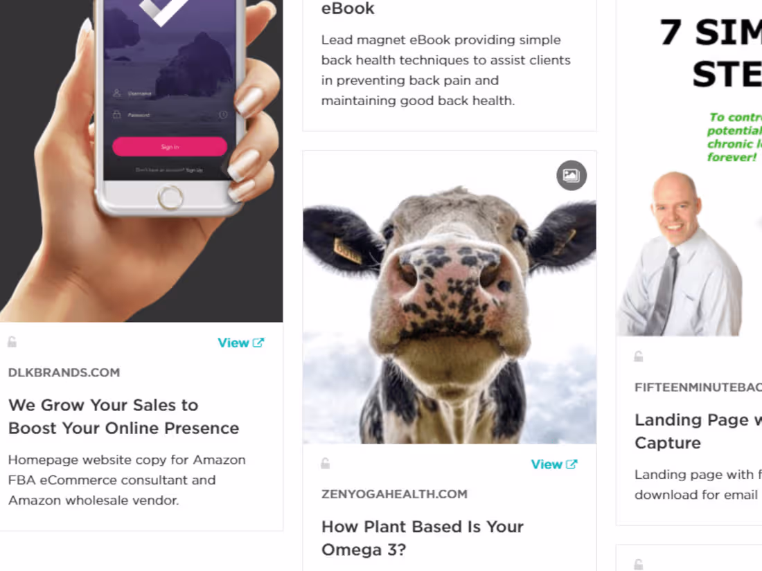 Cover image for Stories by Liam KB : Contently