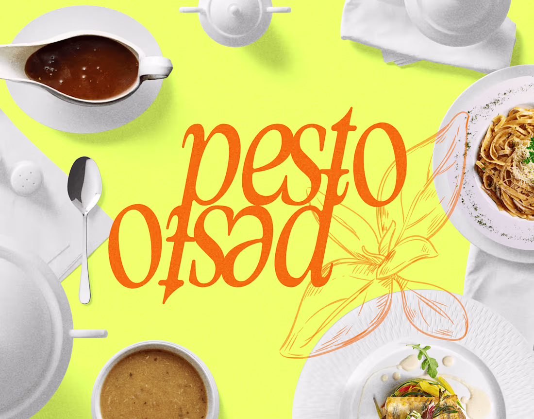 Cover image for Pesto - Coffee shop & Restaurant Branding on Behance