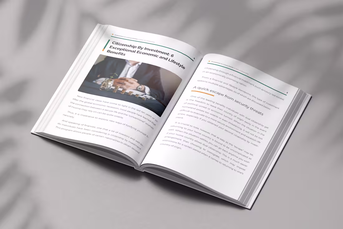 Cover image for REAL ESTATE BOOK LAYOUT