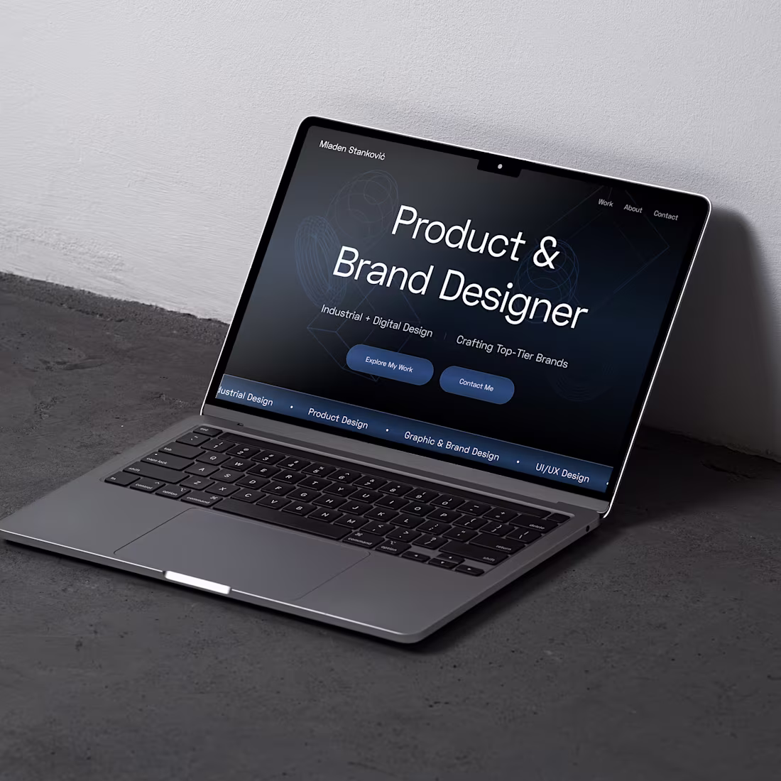 Cover image for Currently developing a personal portfolio website. Here is a...