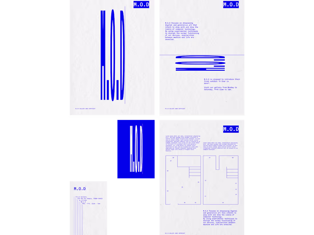 Cover image for M.O.D GALLERY