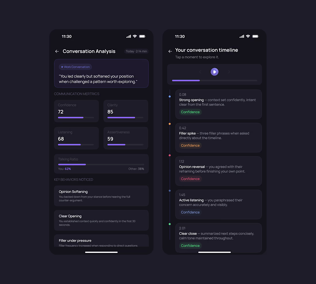 Cover image for AfterTalk — Communication Awareness App
A