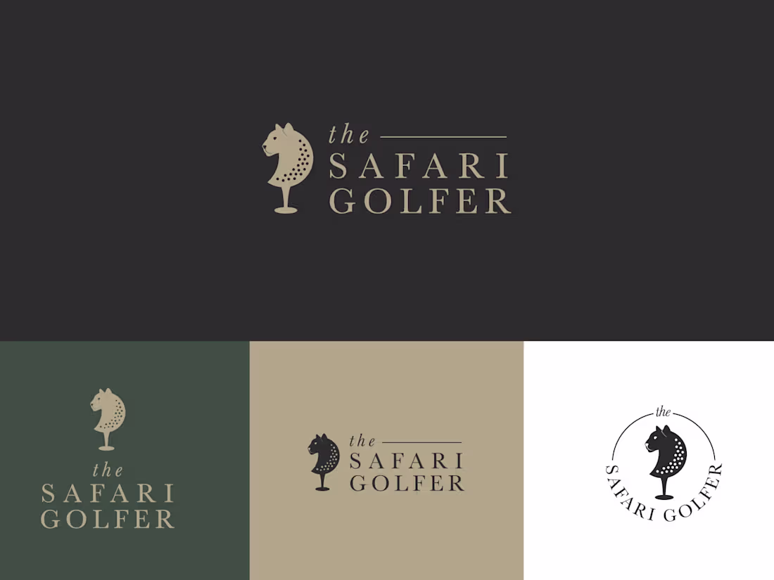 Cover image for Logo Development for The Safari Golfer