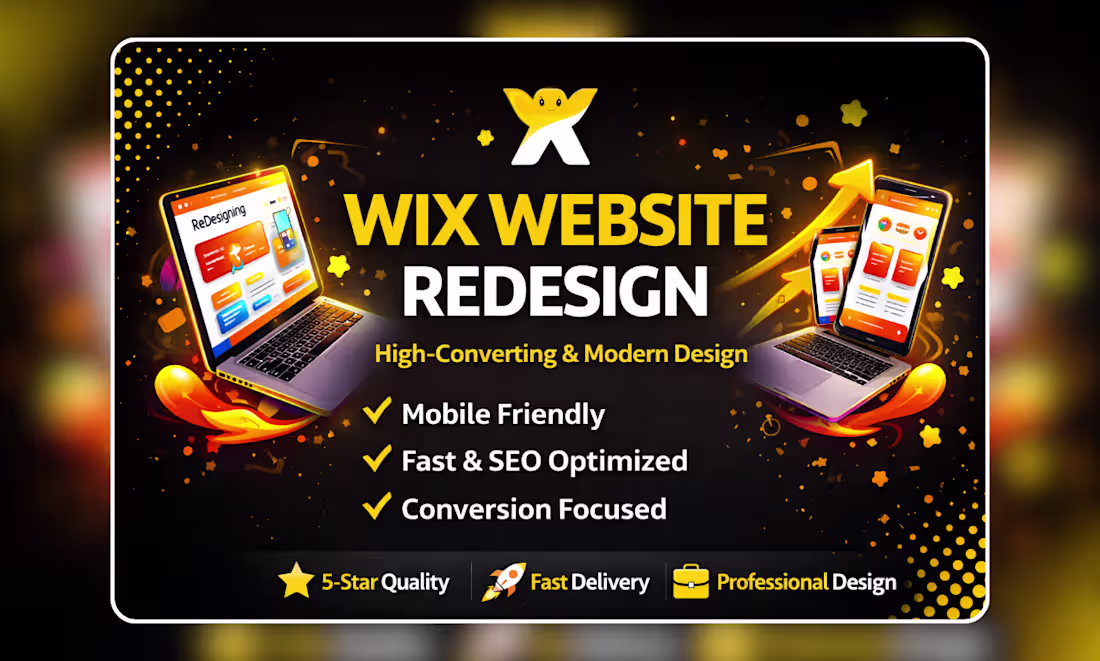 Cover image for I will do wix redesign, wix website update, wix revamp