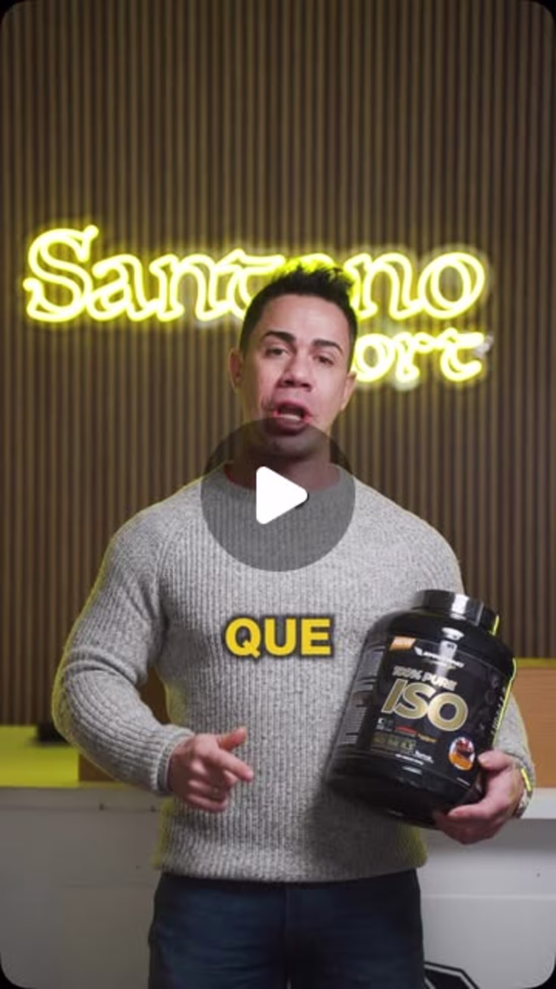 Cover image for Santano Sport en Instagram: ”#cuidadopersonal Proteína ISO no e…