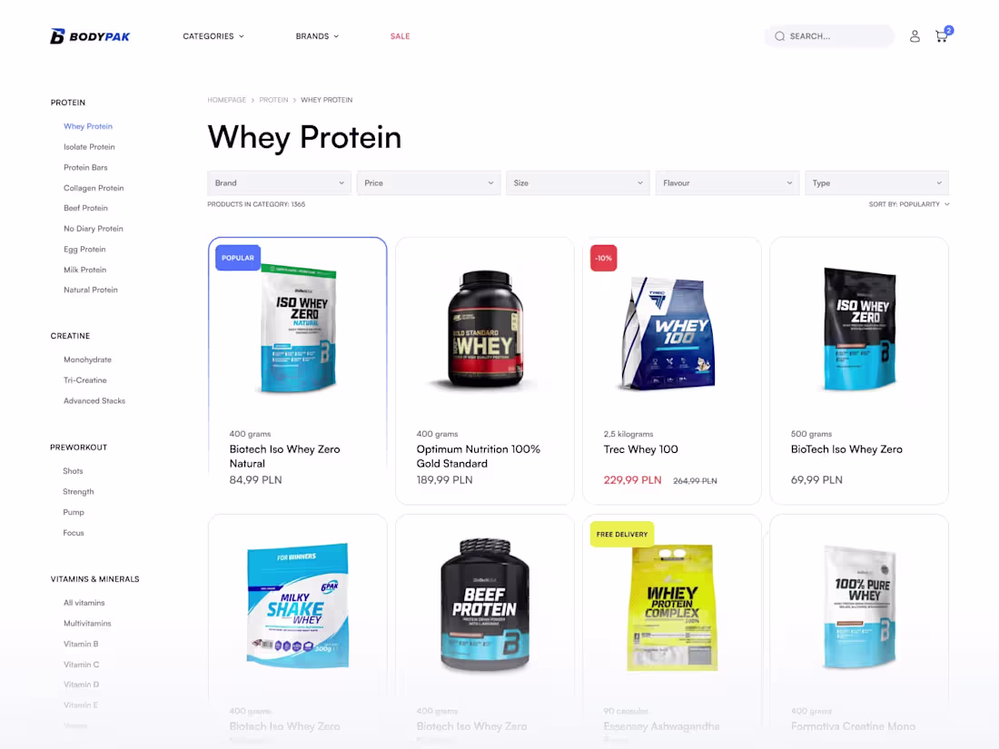 Cover image for CRO for Supplement Store eCommerce