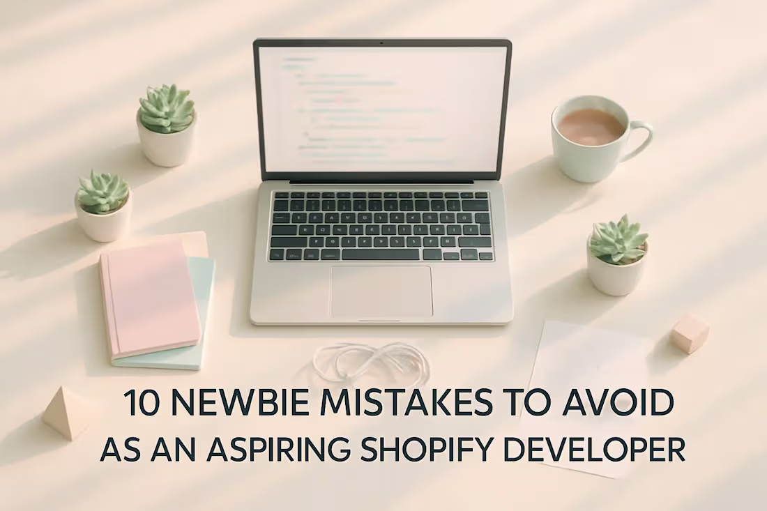 Cover image for 10 Newbie Mistakes to Avoid as an Aspiring Shopify Developer