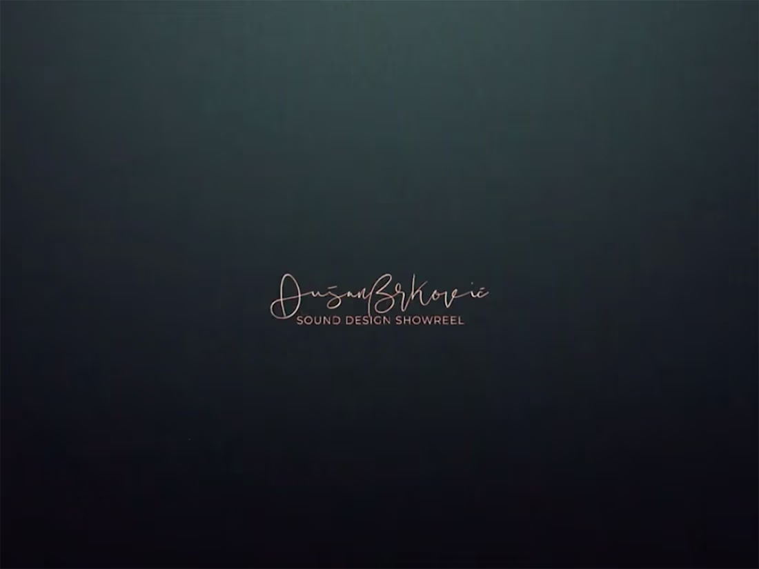 Cover image for Film/Animation Sound Design Showreel