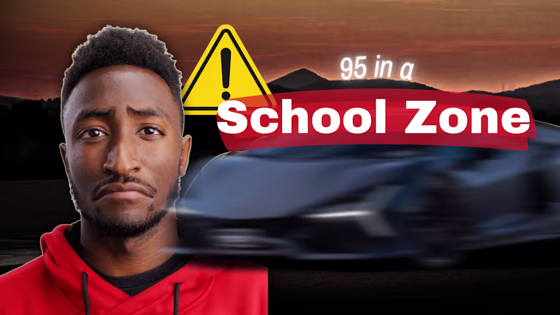 Cover image for 95 in a school zone