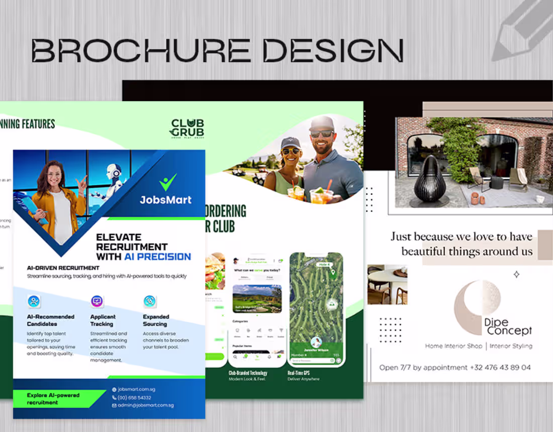 Cover image for Custom Bi-Fold & Tri-Fold Brochure Design | Print-Ready Files
