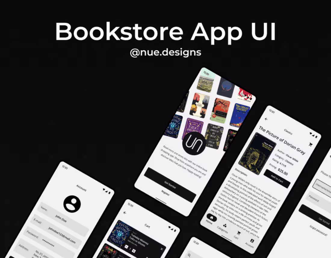 Cover image for Online Bookstore Mobile App