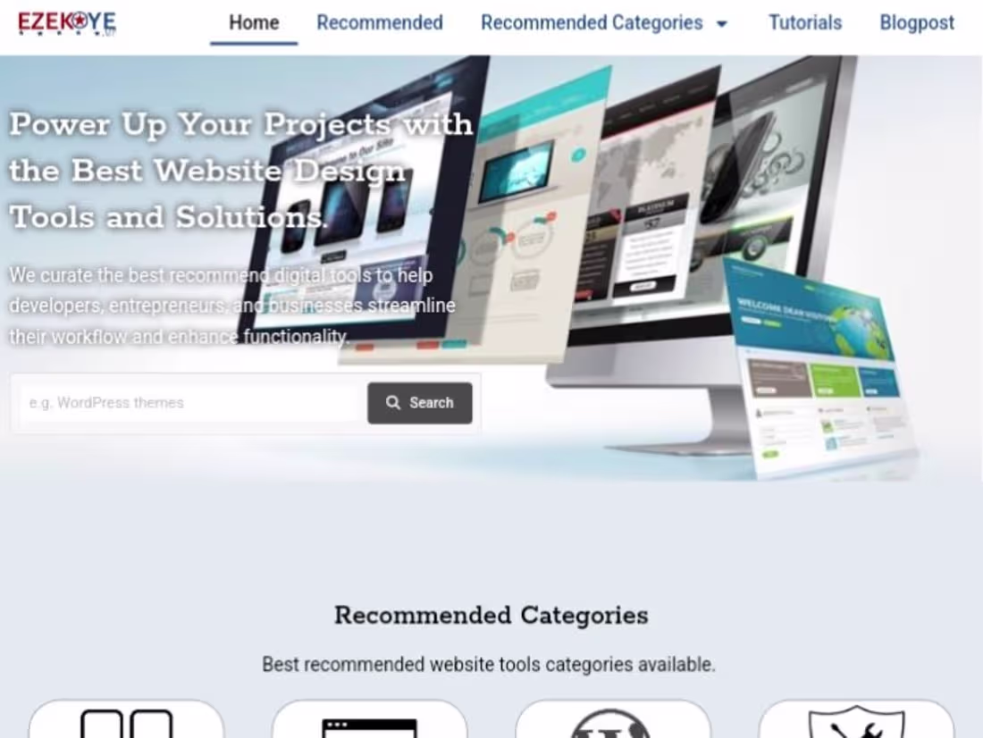 Cover image for Professional Affiliate Digital Product Promotion Website Design