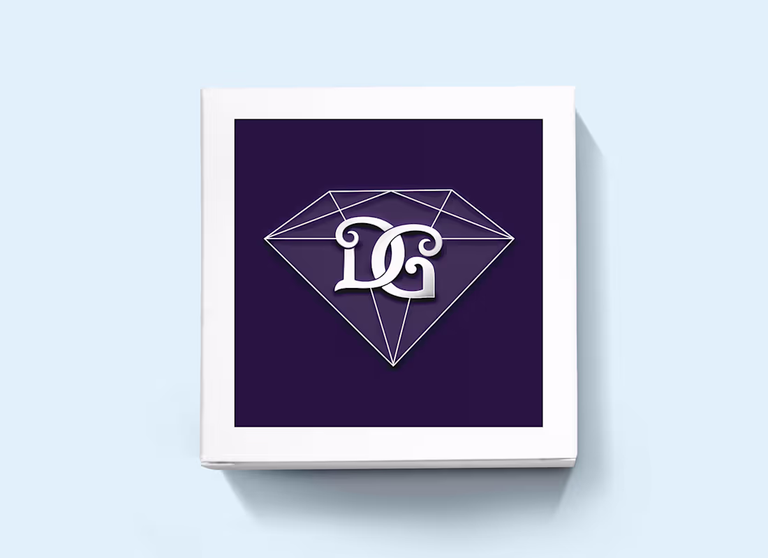 Cover image for Logo Design - DG Jewelers: Crafting Elegance :: Behance