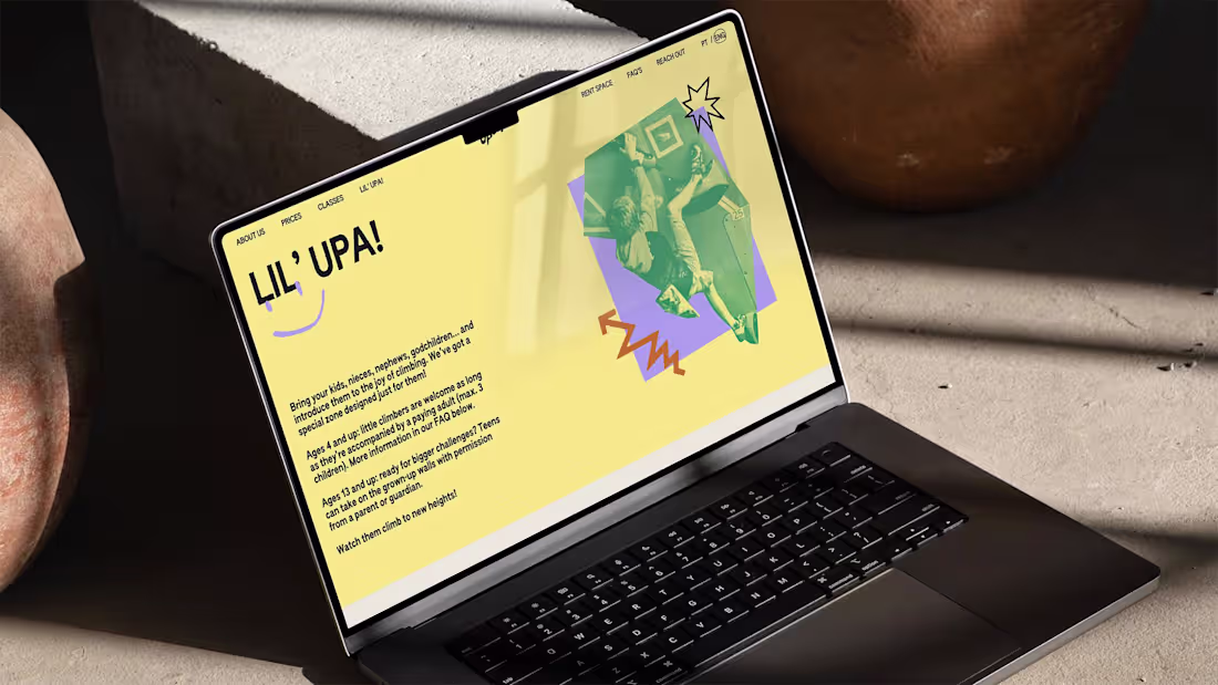 Cover image for upa! - Webflow development