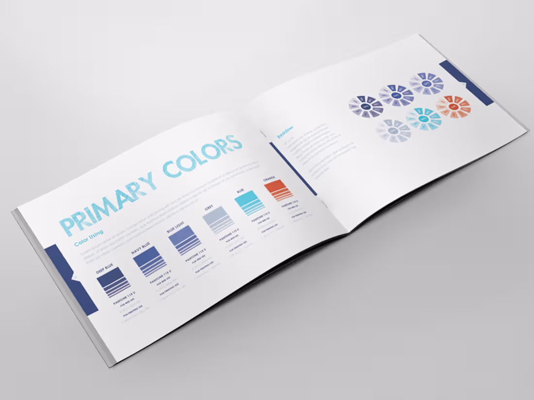 Cover image for Create your brand identity guideline / style guide