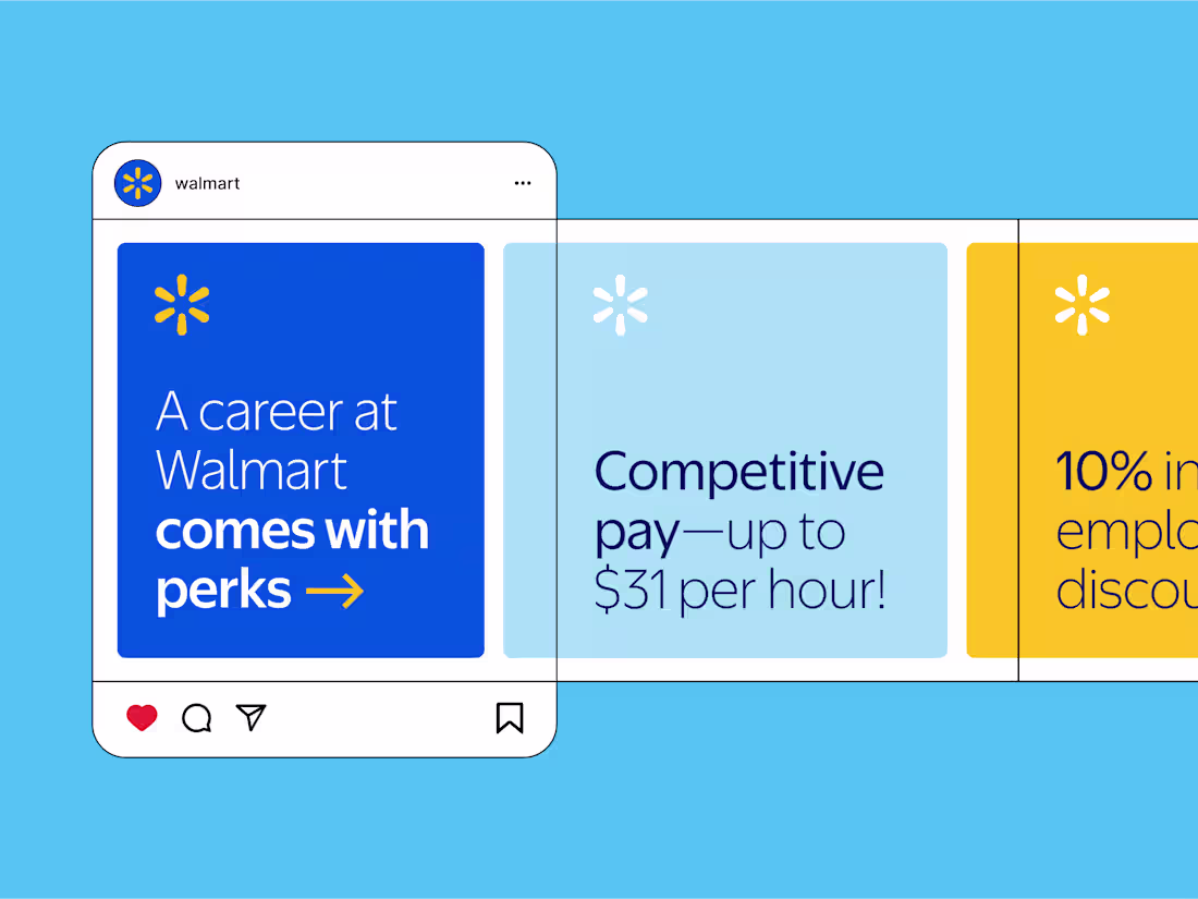 Cover image for Walmart | Hiring Social Campaign