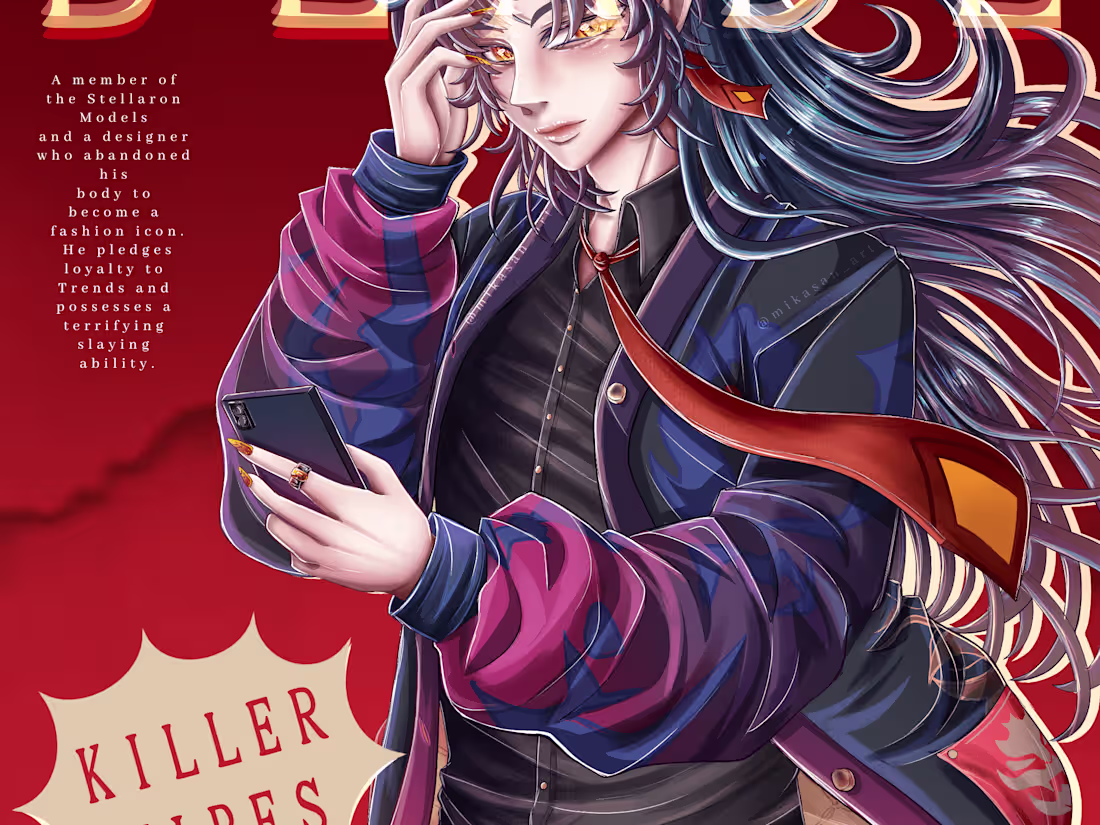 Cover image for Blade Fan Art for Astral Arrival Giveaway