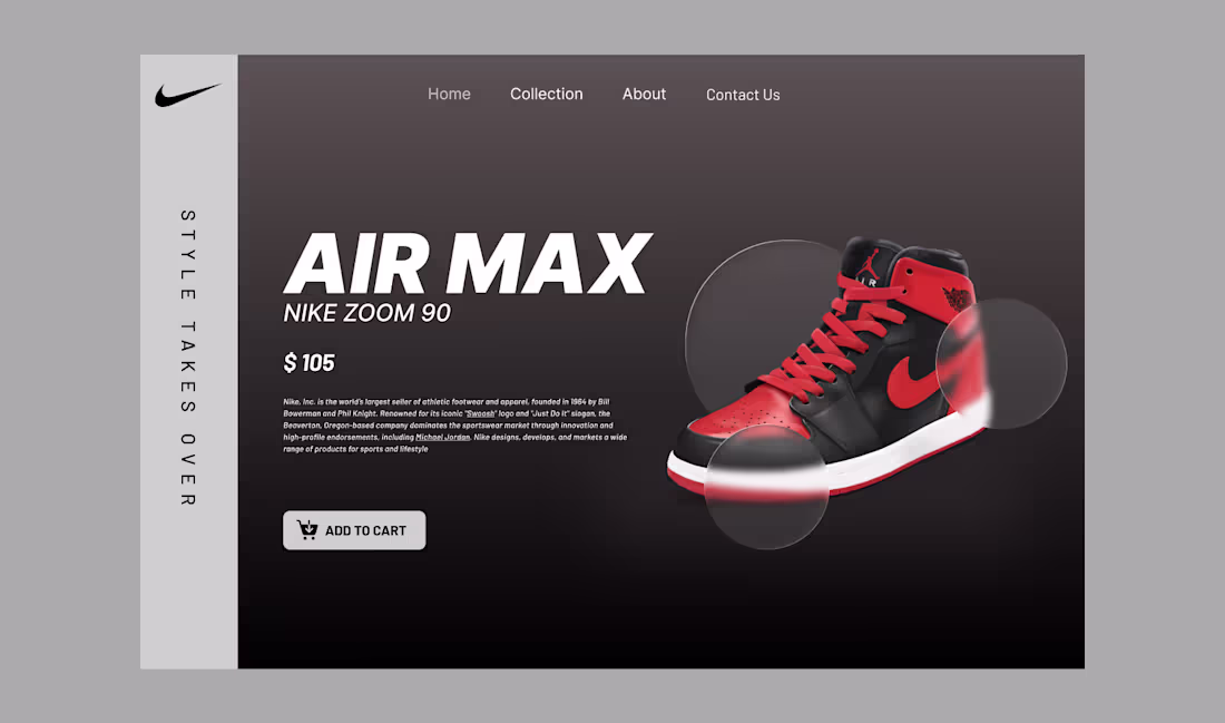 Cover image for @Figma Designed hero section