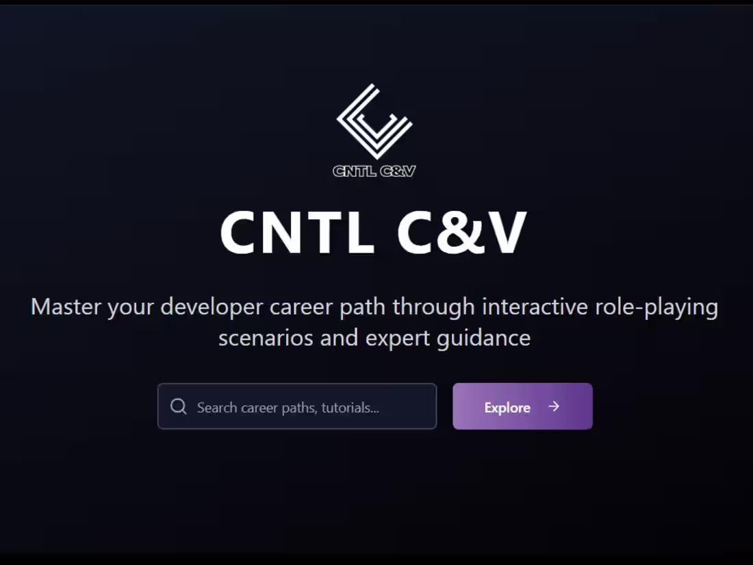 Cover image for CNTL C&V – AI-Powered Software Solutions for Businesses