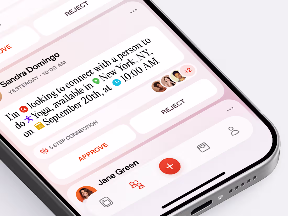 Cover image for Refera. Networking App Concept