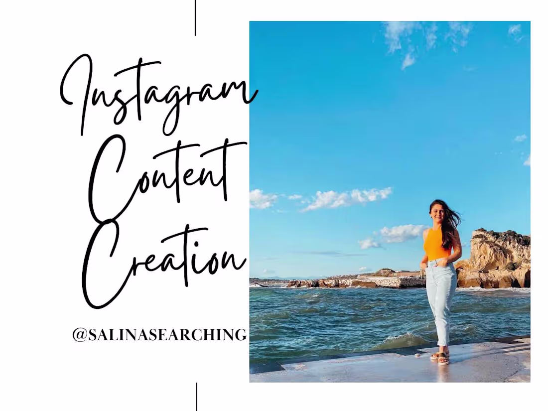 Cover image for Instagram Content Creation