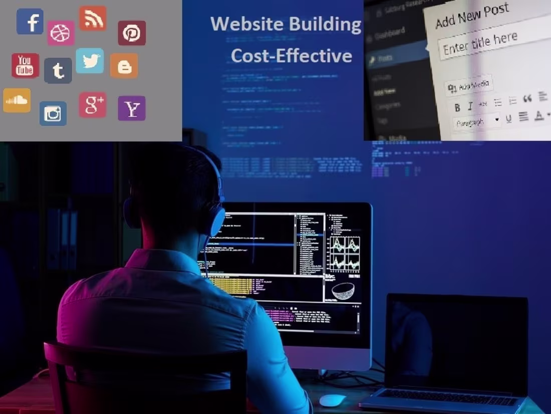 Cover image for Blog website design and development.