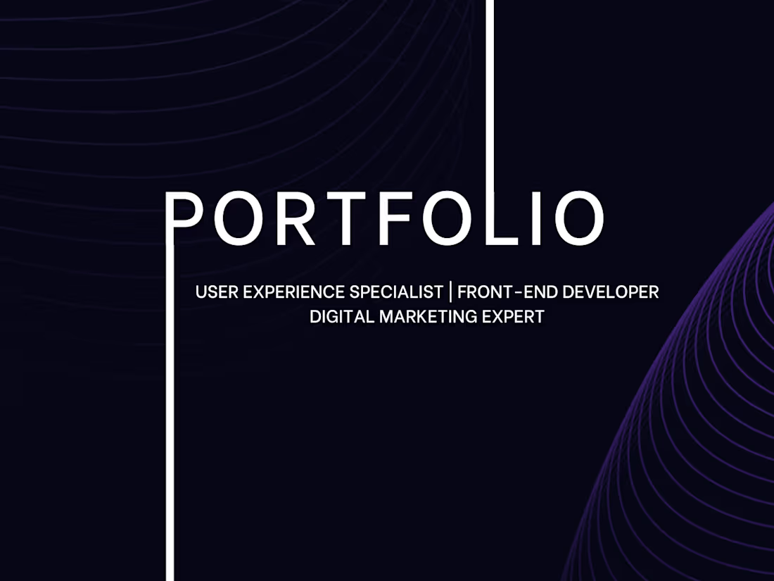 Cover image for Portfolio Website