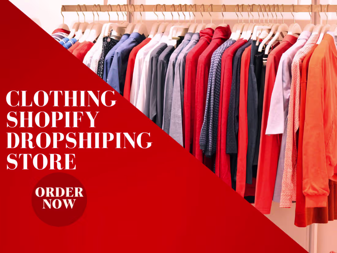 Cover image for Custom Clothing eCommerce Store Development on Shopify