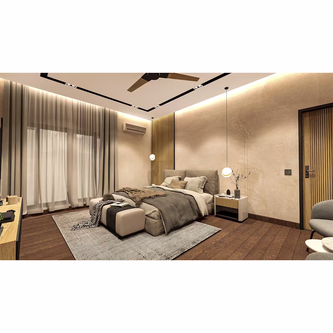Cover image for Master Bedroom - Mr. Aamir Residence