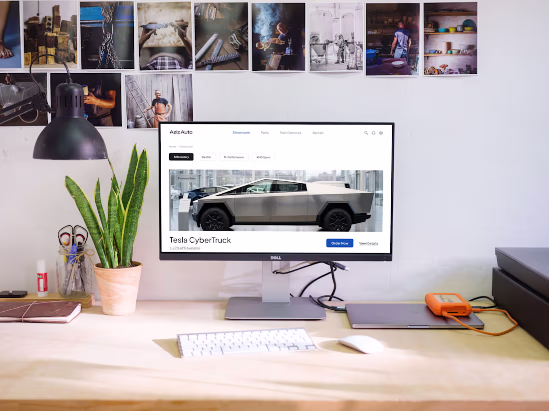 Cover image for Aziz Auto – Car Dealership,