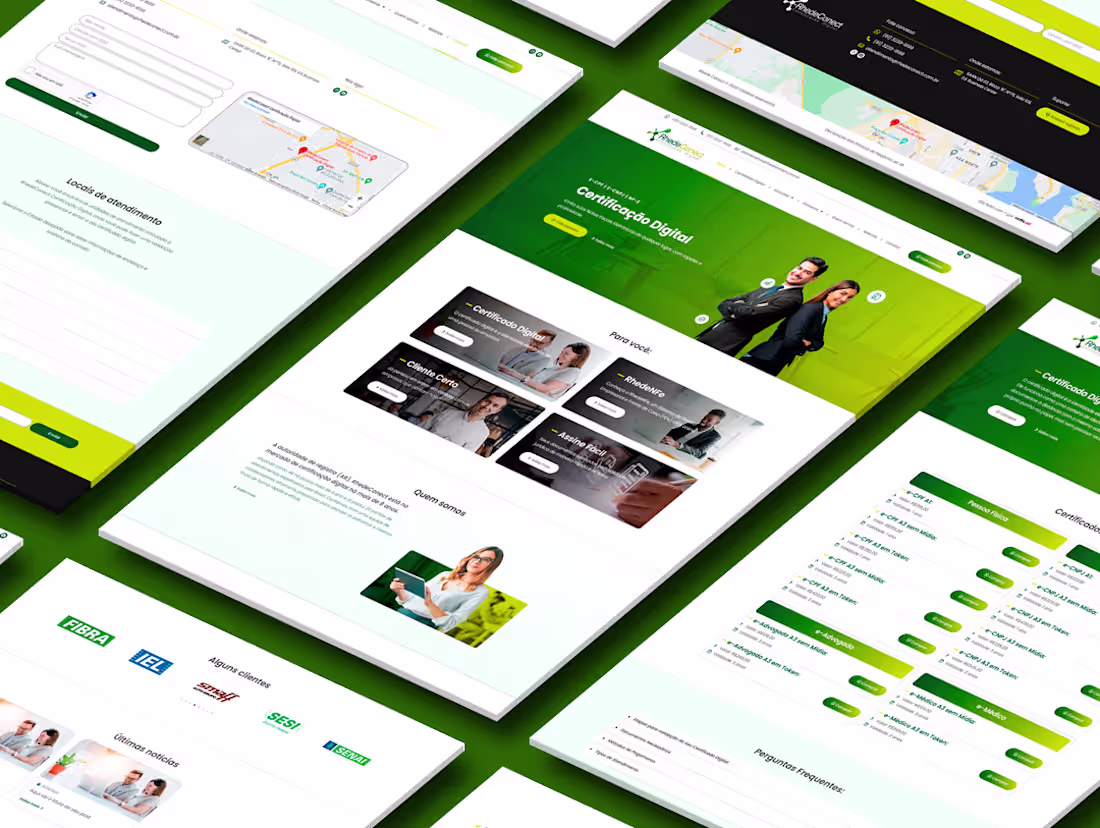 Cover image for Wordpress + Elementor Website - Rhede Conect