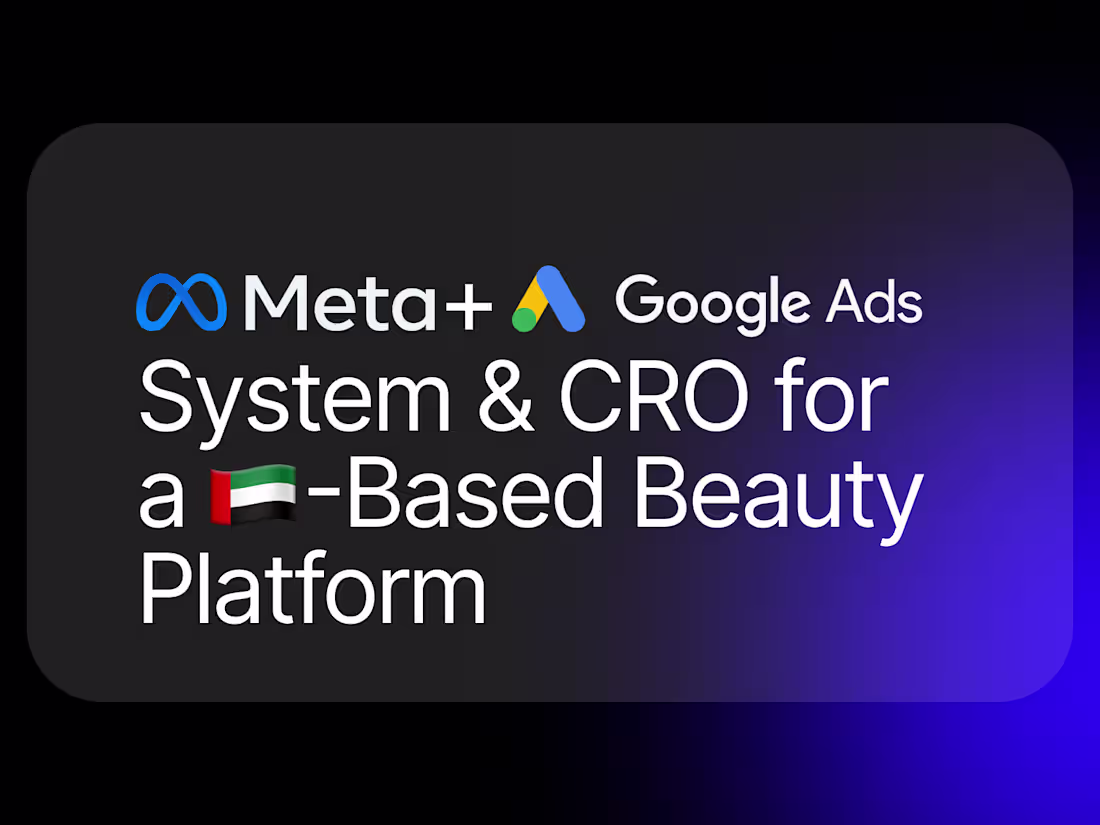 Cover image for Multi-Service Ad System for a Beauty Booking Platform in Dubai