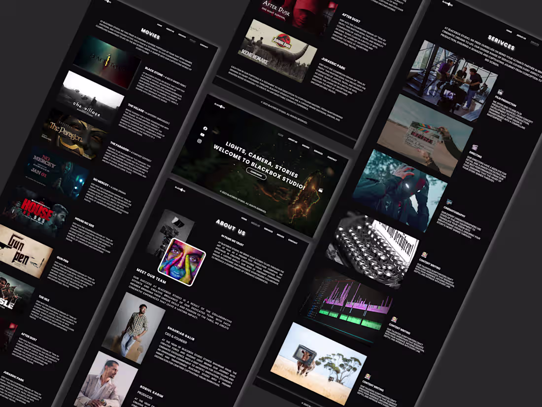 Cover image for Blackbox UI Design