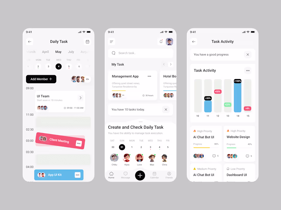 Cover image for Multifunctional Task Management App