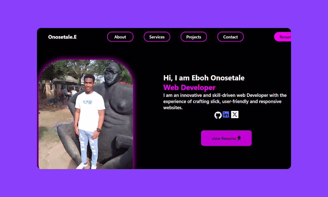 Cover image for This is my portfolio websites