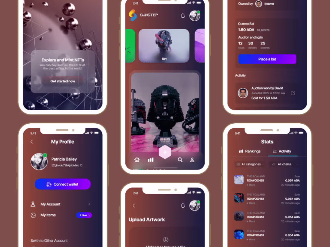 Cover image for NFT Marketplace App