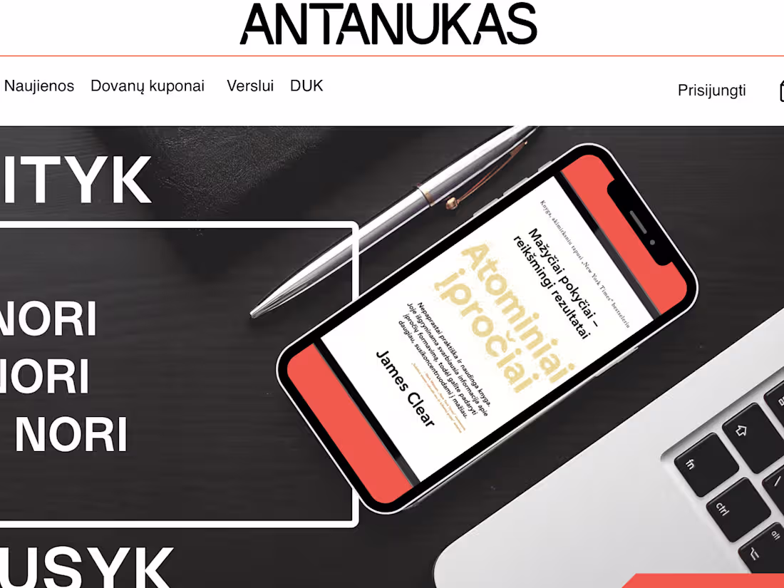 Cover image for Social Media Posts -Antanukas.lt