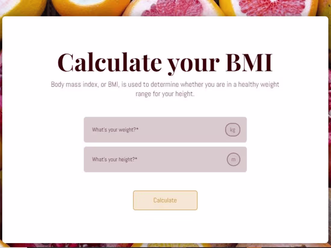 Cover image for An iteractive and mind blowing survey form
