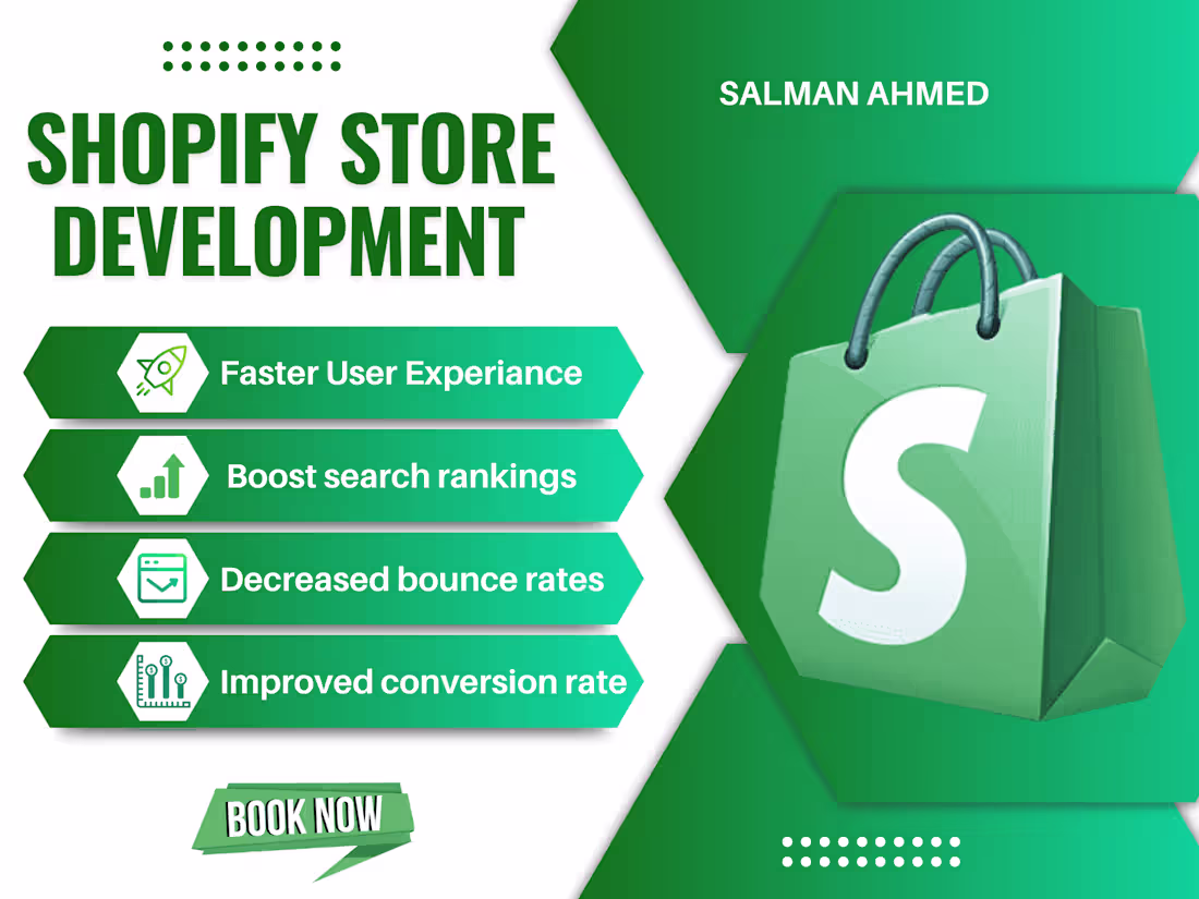 Cover image for shopify store development