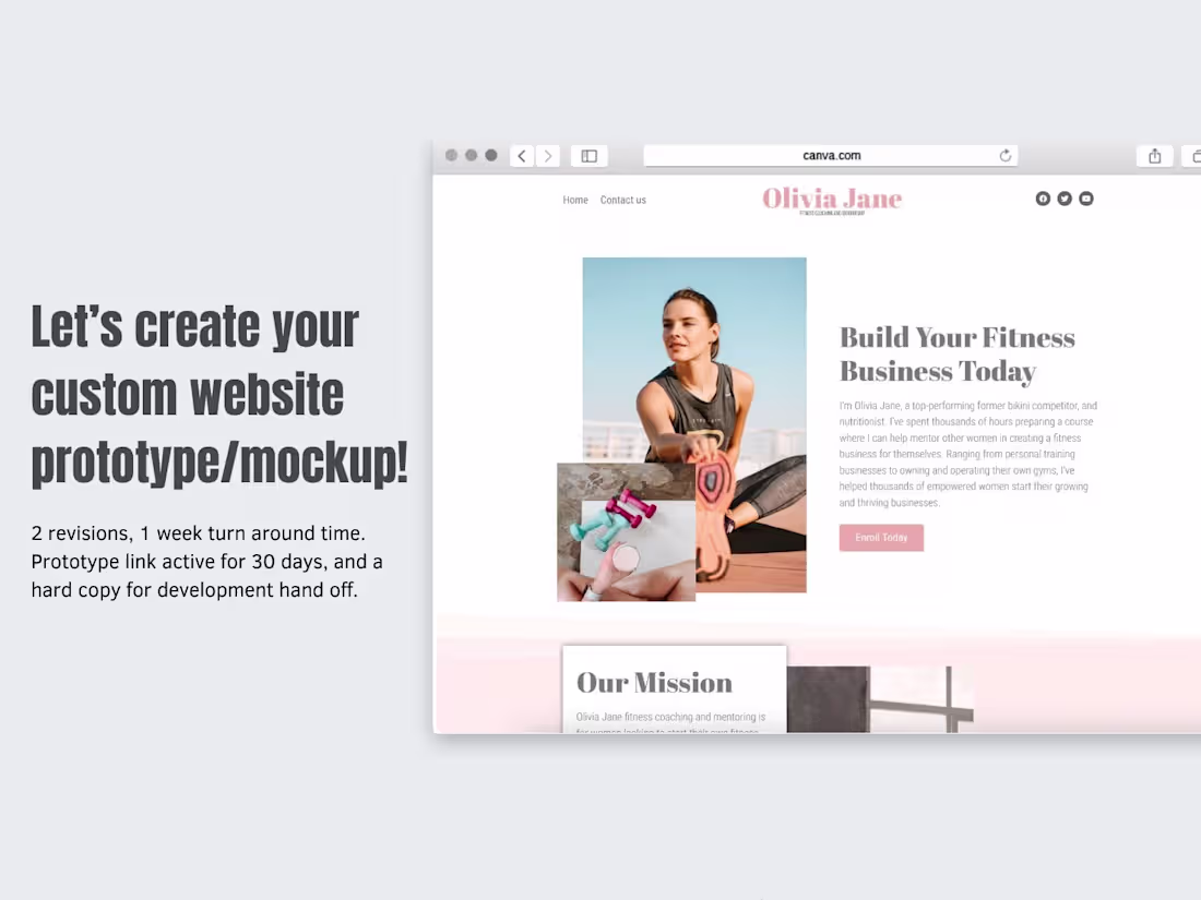 Cover image for Website Design Prototype