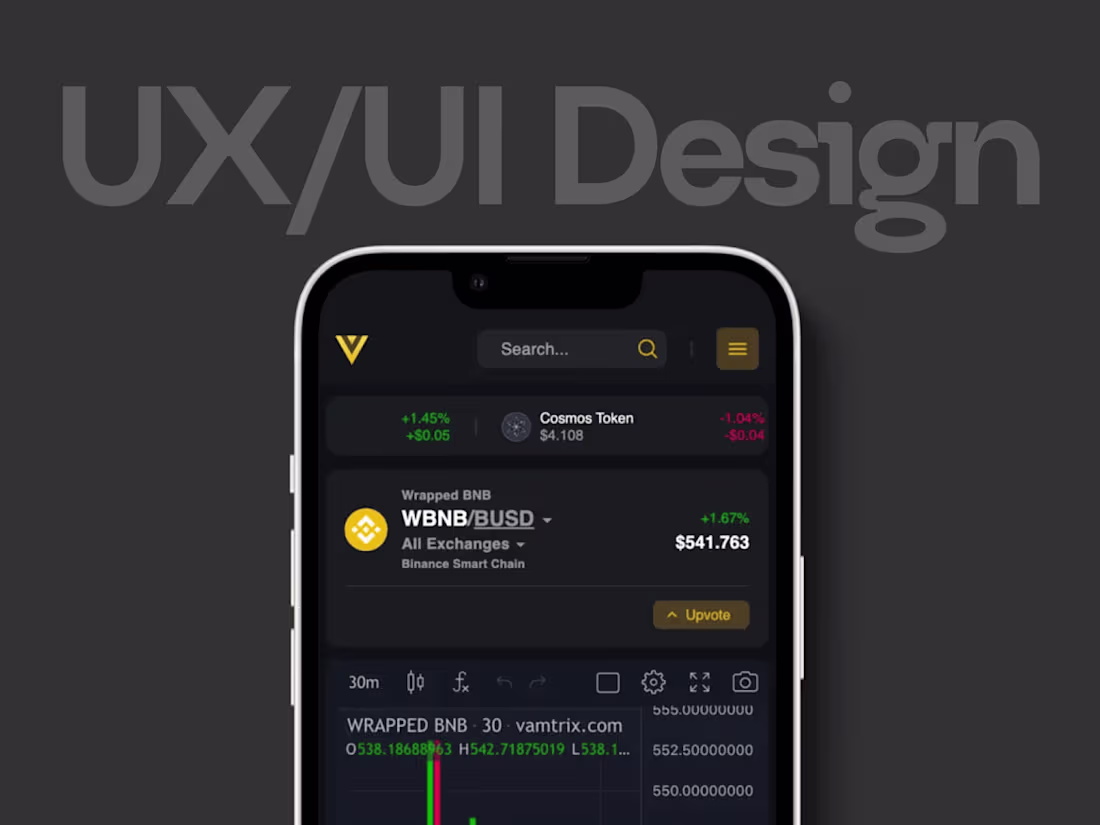Cover image for UX/UI App design