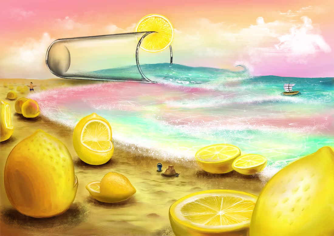 Cover image for Sweet fancy_lemonade sea