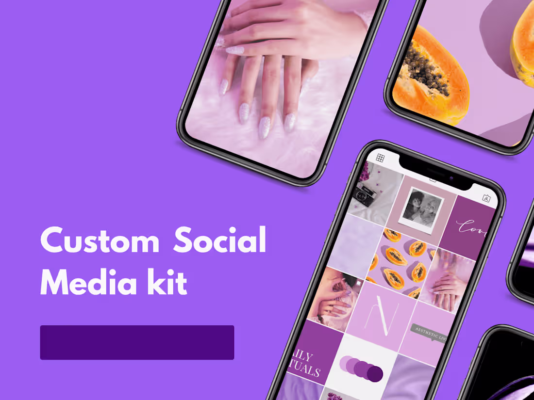 Cover image for Custom Social Media Starter Kit . Level up your Instagram game