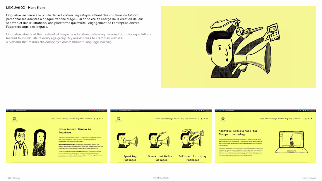 Cover image for Linguabox Website Development