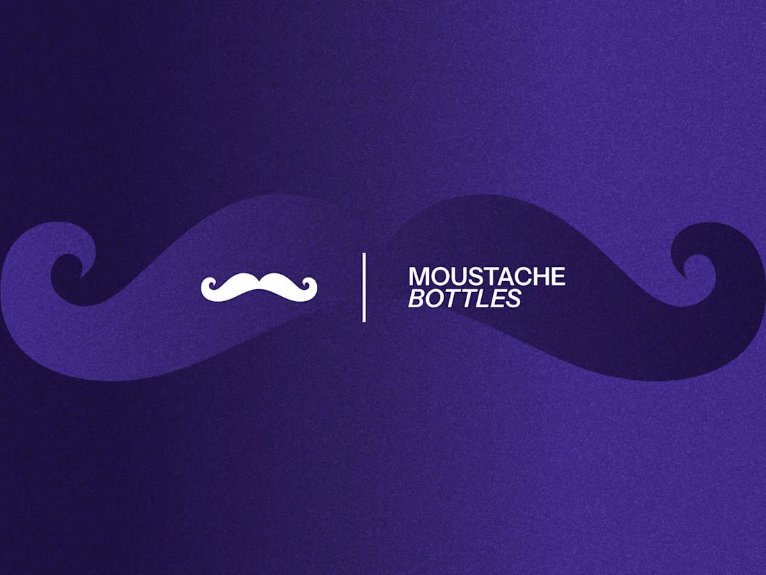 Cover image for Moustache (Bottles) - Liquor branding