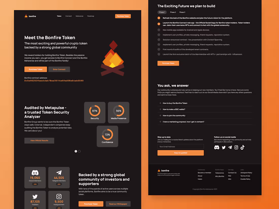 Cover image for Crypto Website Design