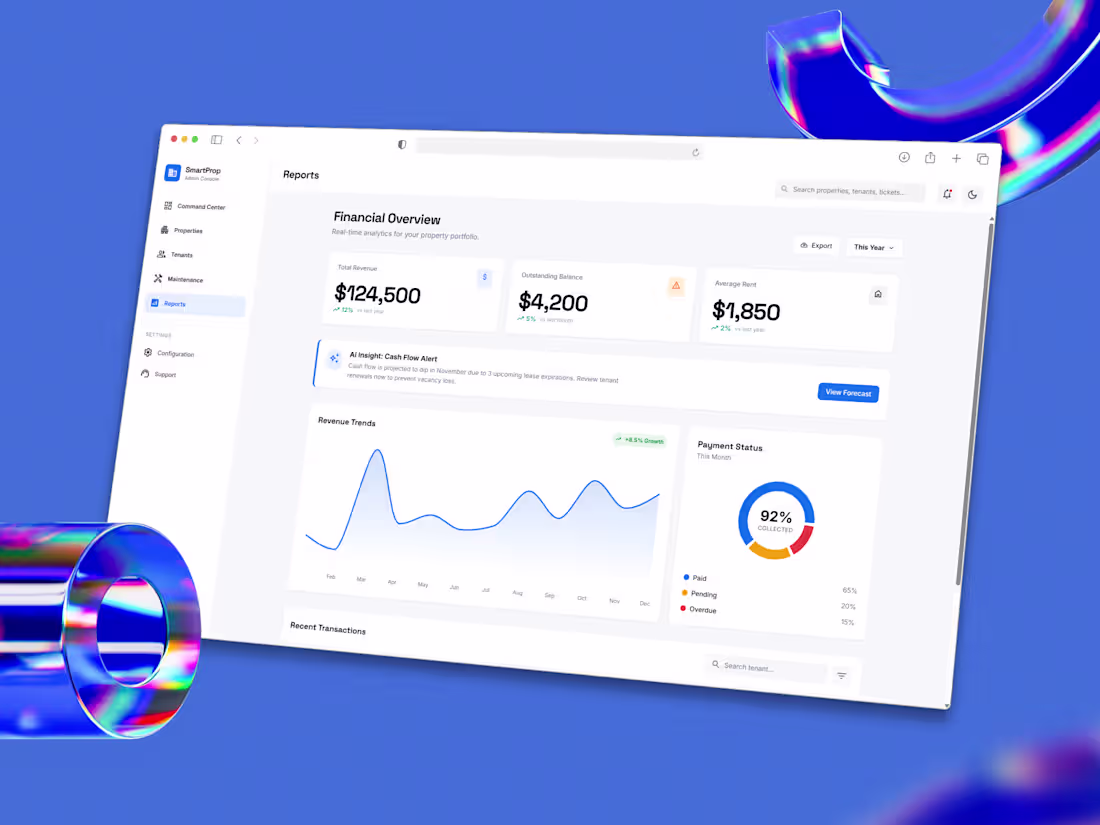 Cover image for SmartProp - Property Management Platform