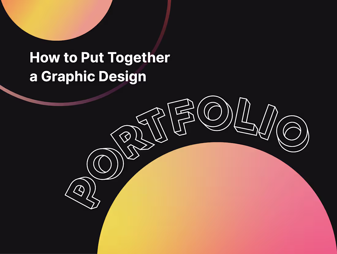 Cover image for How to Put Together a Graphic Design Portfolio
