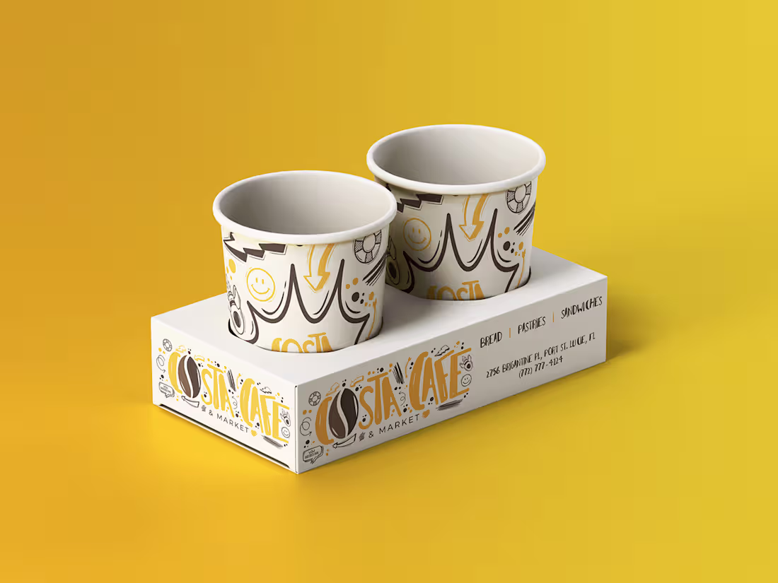 Cover image for Costa Cafe & Market | Brand Design